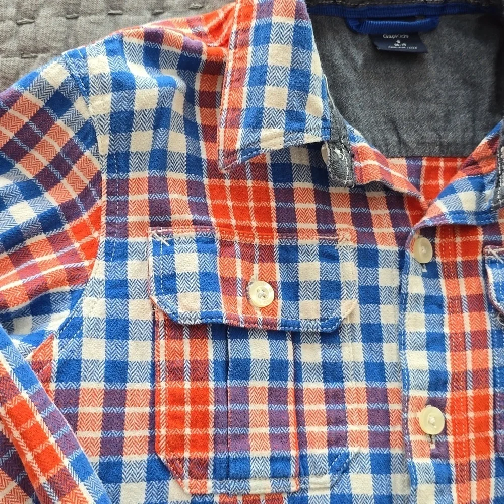 GAP KIDS Plaid Shirt